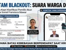 Blackout Batam Belum Usai di Ruang Digital