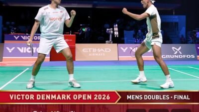 Fajar/Fikri Juara Denmark Open 2026