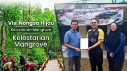 UiTM Malaysia dan Kecamatan Nongsa Bersatu Lestarikan Mangrove
