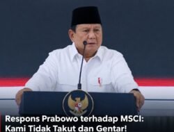 Prabowo ke MSCI: Indonesia Tidak Takut!