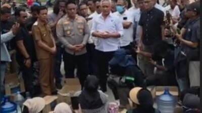 Demo Air Bersih Sambau Berakhir dengan Dialog