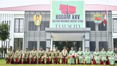 Kodam Sultan Mahmud Riayat Syah Resmi Berdiri